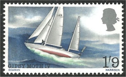 420 G-B 1967 Gipsy Moth Bateau Voilier Sailing Ship Chichester MNH ** Neuf SC (GB-26c) - Segeln