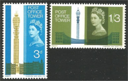 420 G-B 1965 Post Office Tower Tour Poste Phosphor MNH ** Neuf SC (GB-15b) - Posta