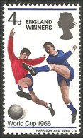 420 G-B 1966 Football England Winners Surcharge Overprint MNH ** Neuf SC (GB-12b) - 1966 – England