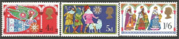 420 G-B 1969 Christmas Noel MNH ** Neuf SC (GB-6a) - Unused Stamps