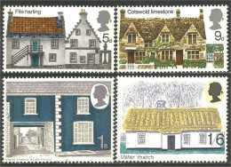 420 G-B 1970 Rural Architecture Building Maison MNH ** Neuf SC (GB-7a) - Unused Stamps