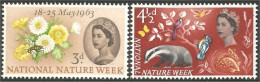 420 G-B 1963 Nature Week Abeille Bee MNH ** Neuf SC (GB-3c) - Api