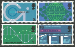 420 G-B 1969 Post Office Graphique Modulation Graph MNH ** Neuf SC (GB-5d) - Física
