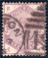 410 G-B 1883 3p Lilac (GB-82) - Oblitérés