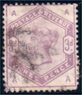 410 G-B 1883 3p Lilac (GB-81) - Gebraucht
