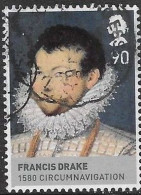 GROSSBRITANNIEN GRANDE BRETAGNE GB 2009 FROM M/S KINGS&QUEENS TUDORS: F. DRAKE 90P SG MS2930D SC SH2659D MI 2759 YT 3146 - Usados