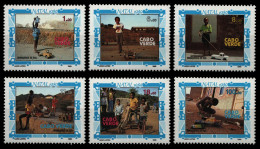 Kap Verde 1989 - Mi-Nr. 571-576 ** - MNH - Weihnachten / X-mas - Cape Verde