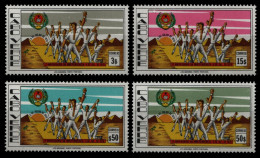Kap Verde 1976 - Mi-Nr. 371-374 ** - MNH - 1 Jahr Unabhängigkeit - Kap Verde