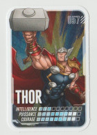 Carte Numéro 057 Thor Album MARVEL Pars En Mission LECLERC 2022 - Marvel