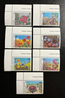 GREECE,1989, WILD FLOWERS, MNH - Unused Stamps
