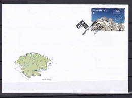 SLOVENIA  2024,100 YEARS OF THE TRIGLAV NATIONAL PARK,MOUNTAIN,NATUR,FDC - Slowenien