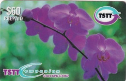 TRINIDAD & TOBAGO - Orchid, TSTT Prepaid Card $60, CN : E/002, Used - Trinidad En Tobago