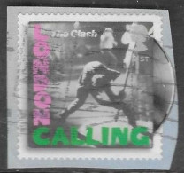 GROSBRITANNIEN GRANDE BRETAGNE GB 2010 CLASSIC ALBUM COVERS S/A:THE CLASH 1ST USED PAPE  SG 3004 SC 2739 MI 2846 YT 3230 - Used Stamps