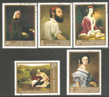 494 Hongrie Tableaux Paintings (HON-175) - Used Stamps