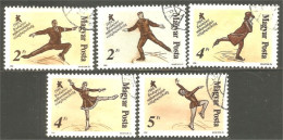 494 Hongrie Patinage Artistique Figure Skating Pattinaggio Artistico Eiskunstlauf (HON-170a) - Used Stamps