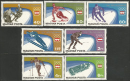 494 Hongrie Olympiques Innsbrick 1976 Olympics MNH ** Neuf SC (HON-117) - Winter 1976: Innsbruck