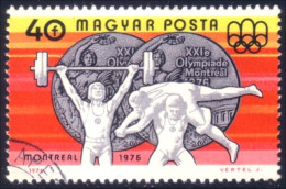 494 Hongrie Halterophilie Haltérophilie Weight Lifting Montreal 1976 (HON-104) - Pesistica