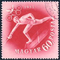 494 Hongrie Fencing Escrime (HON-71) - Scherma