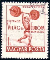 494 Hongrie Halterophile Halteres Weight Lifting (HON-26) - Weightlifting