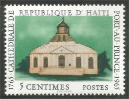 478 Haiti Cathédrale Port Au Prince MH * Neuf CH (HAI-99) - Iglesias Y Catedrales