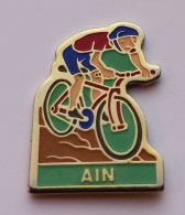 A362 Pin's VÉLO CYCLISME TOUR DE FRANCE VTT AIN Achat Immédiat - Cyclisme