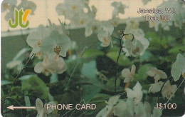 JAMAICA(GPT) - White Orchids, CN : 13JAMC, Used - Giamaica