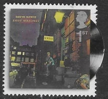 GROSBRITANNIEN GRANDE BRETAGNE GB 2010 FROM M/S CLASSIC ALBUM COVERS:DAVID BOWIE 1ST USE SG 3018 SC 2733 MI 2860 YT 3244 - Used Stamps