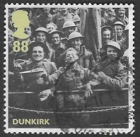 GROSSBRITANNIEN GRANDE BRETAGNE GB 2010 BRITAIN ALONE:DUNKIRK EVACUATION SOLDIERS 88P SG 3084 MI 2961 YT 3349 SC SH2806D - Usati