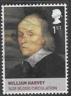 GROSBRITANNIEN GRANDE BRETAGNE GB 2010 FOM M/SHOUSE OF STUART: WILLIAM HARVEY 1ST SG MS3094A SC SH-2814A MI 2971 YT 3357 - Gebraucht