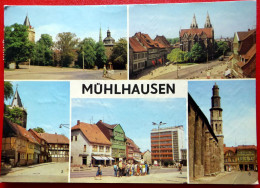 Mühlhausen - Thomas Müntzer Stadt - 1980  - Divi Blasii Kirche - Wilhelm Pieck Platz - Muehlhausen