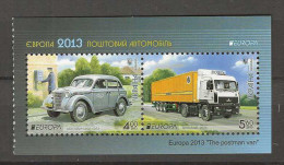 2013 MNH Ukraine Booklet Pane - 2013