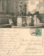 Ansichtskarte Düsseldorf Brunnen Am Hohenzollern- Gymnasium 1912 - Duesseldorf