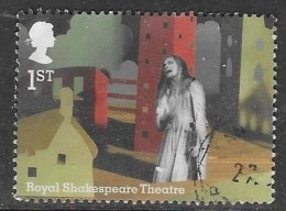 GROSSBRITANNIEN GRANDE BRETAGNE GB 2011 FROM M/S ROYAL SHAKESPEARE COMPANY: THEATRE 1ST USED SG MS3179A MI 3091 YT 3487 - Used Stamps