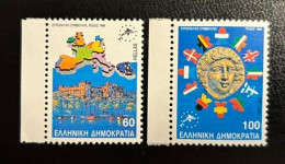 GREECE,1988, EUROPEAN COUNCIL-RHODES, MNH - Unused Stamps