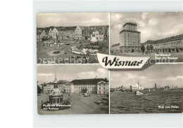 72383903 Wismar Mecklenburg Hafen Markt Rathaus Wasserkunst Platz Des Friedens W - Wismar