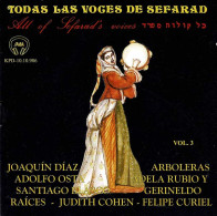 Todas Las Voces De Sefarad Vol. III. CD - Country Et Folk