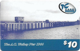 St. Maarten (Antilles Netherlands) - TelCell - The A.C. Wathey Pier 1964, GSM Refill 10$, Used - Antille (Olandesi)