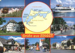 72383239 Zingst Ostseebad Mit Landkarte Darss Zingst - Zingst