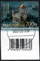 Hungary, 2023, Used,   Cathedral Of Our Lady Of The Assumption, Esztergom, Mi. Nr.6341, For Bar Cod - Usati
