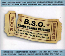 B.S.O. Las Mejores Canciones De Las Mejores Películas. 3 X CD - Filmmuziek