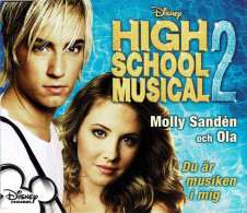 Molly Sandén Och Ola - High School Musical 2 - Du Är Musiken I Mig. CD Single - Musica Di Film