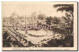 CPA Pozzuoli Tempio Di Serapide Con I&#39antice Pavimento A Mosaico - Pozzuoli