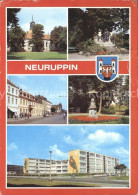 72382590 Neuruppin Kirchplatz Pfarkirche Fontanedenkmal Karl-Marx-Strasse Neurup - Neuruppin