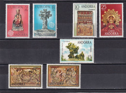 Andorra Española Año 1974 Completo - Sammlungen