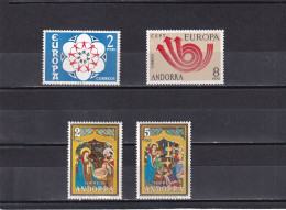 Andorra Española Año 1973 Completo - Verzamelingen