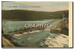 CPA La Gileppe Les Vannes Un Jour De Grandes Eaux - Gileppe (Dam)