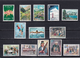 Andorra Española Año 1972 Completo - Collections