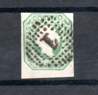 Portugal 1855 Old King Pedro V Stamp (Michel 7) Nice Used - Usati