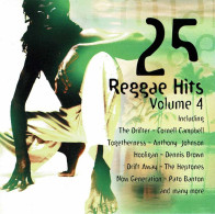 25 Reggae Hits Volume 4. CD - Reggae