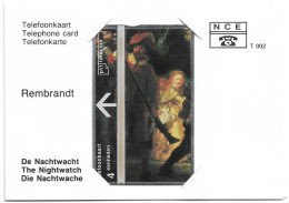 Netherlands - KPN - L&G - R014-02 - Rembrandt 1, Nightwatch 2 - 109K - 09.1991, 4Units, 5.000ex, Mint In Folder - Private